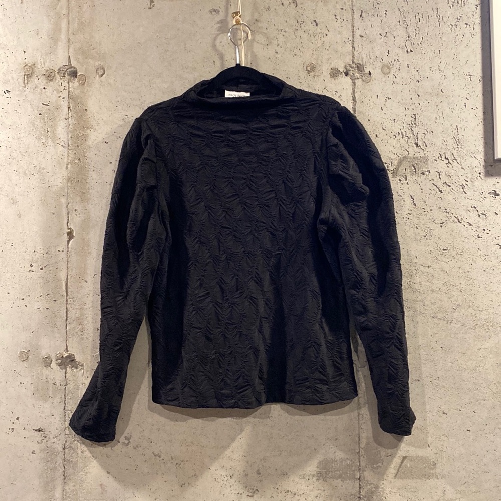 Prologue Black Ruffled shirt - Womens XL